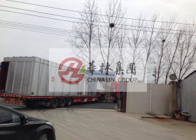 江苏 燃生物质锅炉 配套脱硫、除尘发货现场