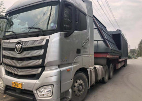 国外冶炼厂布袋除尘器发货现场