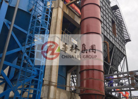 硫酸锰项目石灰石膏法脱硫设备竣工